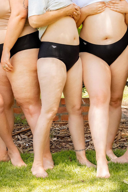 BRIEF: High-Cut Full Bikini Leak-Proof Underwear