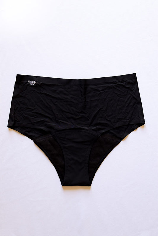 BRIEF: High-Cut Full Brief Leak-Proof Underwear